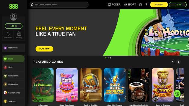 SG888 casino screenshot